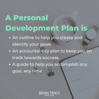 Personal Development Plan Examples for Success | Brian Tracy